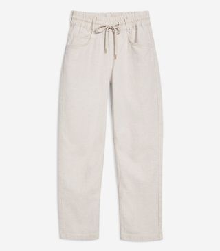Topshop + Ruched Waist Joggers by Boutique