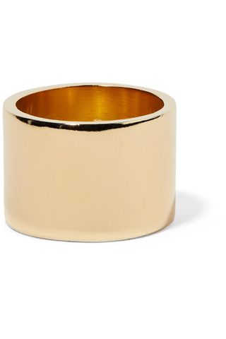 Jennifer Fisher + Stripe Gold-Plated Ring