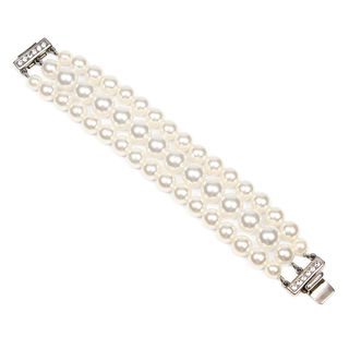 Ben-Amun + White Bubble Pearl Bracele