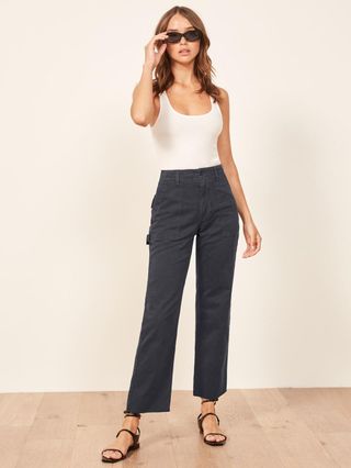 Reformation + Utility Pants