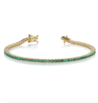 The Last Line + Perfect Emerald Tennis Bracelet
