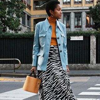 Zara zebra jacket hotsell
