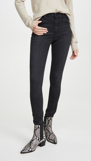 J Brand + Maria High Rise Skinny Jeans