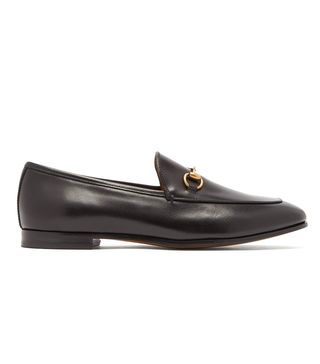 Gucci + Leather Horsebit Loafer