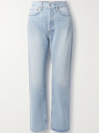Agolde + '90s Pinch Waist High-Rise Straight-Leg Jeans