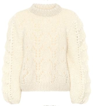 Ganni + Mohair and Wool Sweater