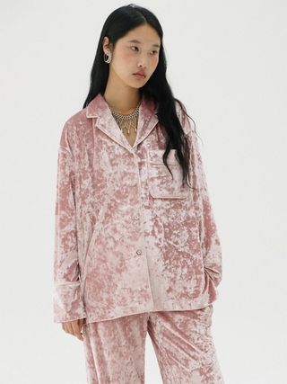 The Centaur + Velvet Pajama Blouse