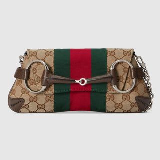 Gucci + Horsebit Chain Small Shoulder Bag
