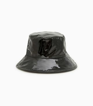 Zara + Patent Finish Rain Hat