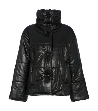 Nanushka + Hide Vegan Leather Puffer Coat