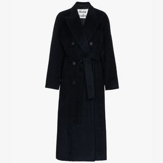 Acne Studios + Double-Breasted Wool-Blend Coat