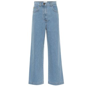 Nanushka + Marfa High-Rise Straight Jeans