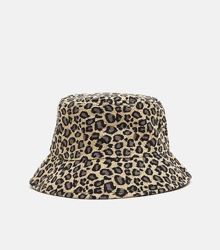 Need + Bo Canvas Bucket Hat in Leopard