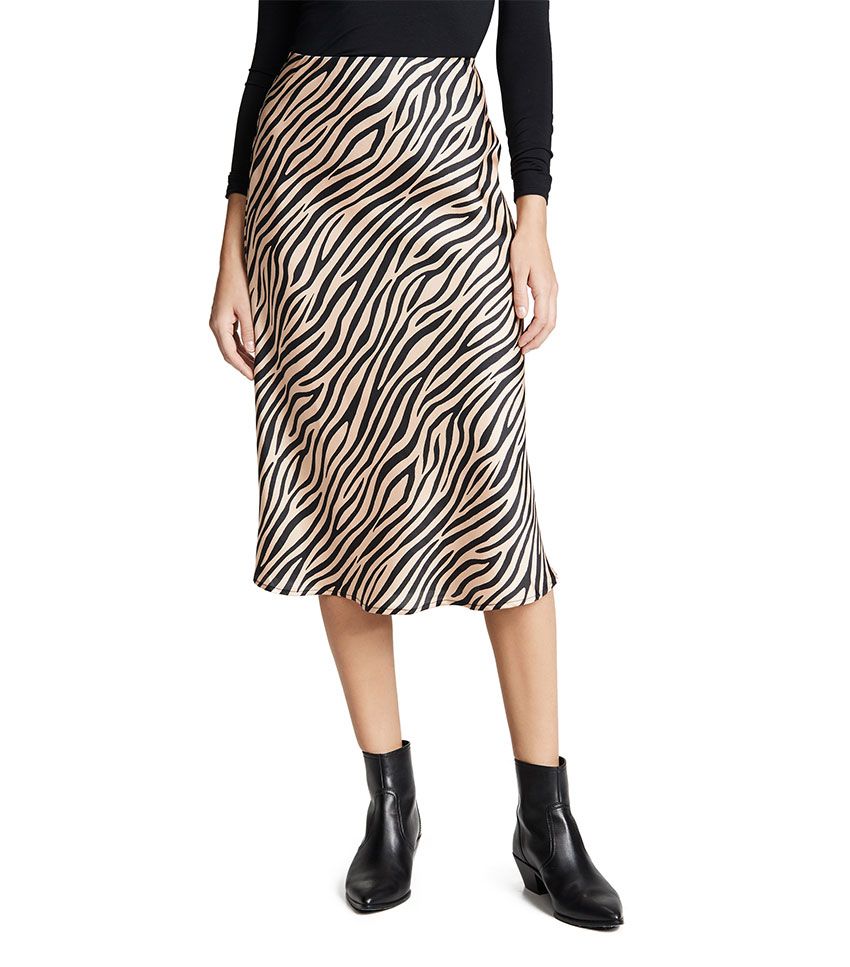 7 Outfits Featuring Stylish Zebra Skirts | Who What Wear