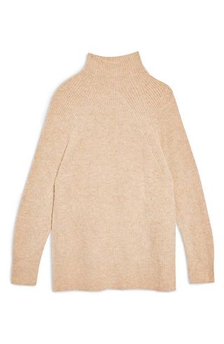 Topshop + Raglan Turtleneck Sweater