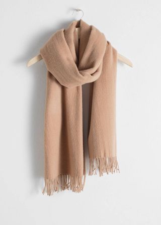 & Other Stories + Oversized Wool Scarf