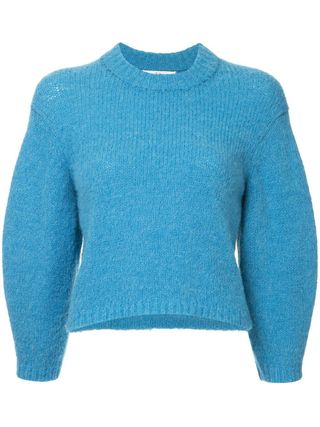 Tibi + Cozette cropped sweater