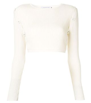 Christopher Esber + Cropped Sweater