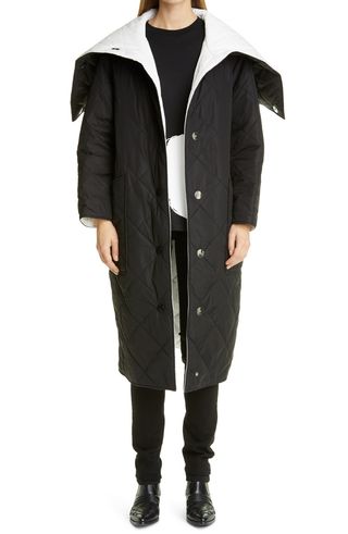 Burberry + Chalkwell Oversize Reversible Quilted Jacket