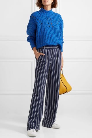 Michael Michael Kors + Mega Railroad Striped Georgette Pants