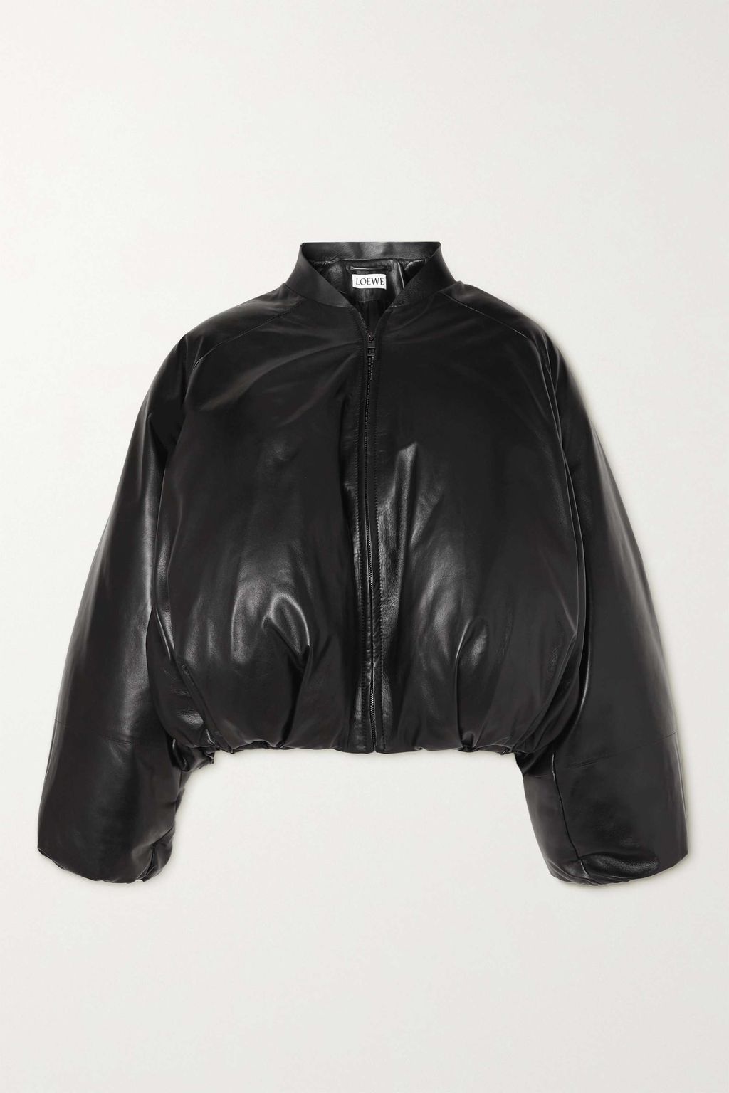 The Cool Leather Puffer Jackets to Wear All Winter Who What Wear