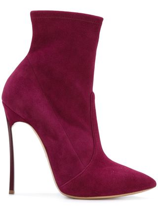 Casadei + Heeled Ankle Boots