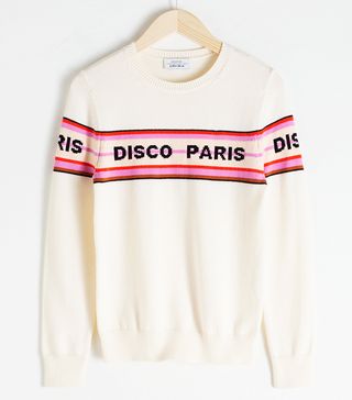 & Other Stories + Disco Paris Cotton Pullover