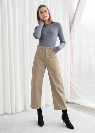 
Other Stories + Workwear Culotte Pants