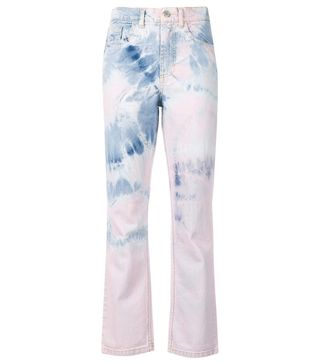 Ashley Williams + Tie Dye Jeans