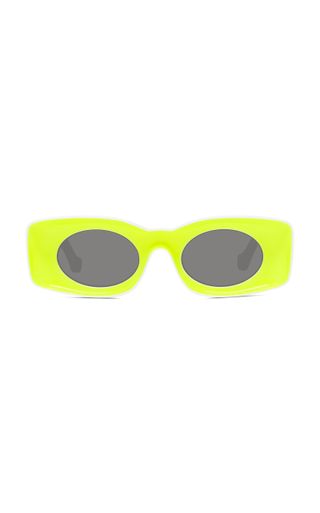Loewe + Paula's Ibiza Square-Frame Acetate Sunglasses