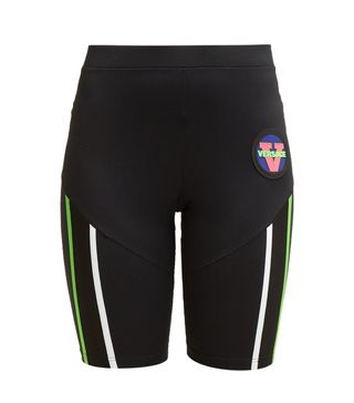 Versace + Logo-Patch Technical Cycling Shorts