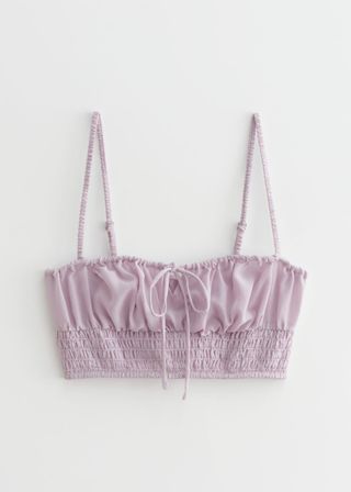 & Other Stories + Gathered Soft Bra