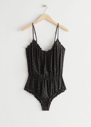 & Other Stories + Frilled Strappy Bodysuit
