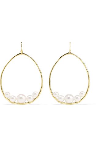 Ippolita + Nova 18-karat Gold Pearl Earrings