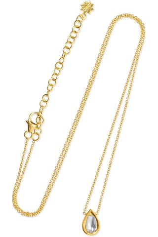Amrapali + Kundan 18-Karat Gold Diamond Necklace
