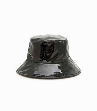 Zara + Patent Finish Rain Hat