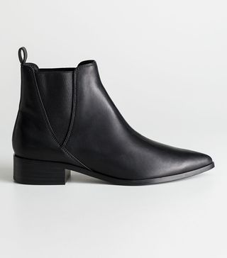 
Other Stories + Leather Chelsea Boots