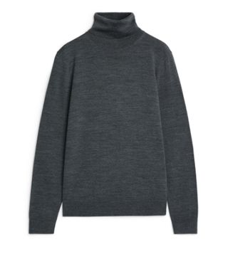 Arket + Merino Roll Neck Jumper