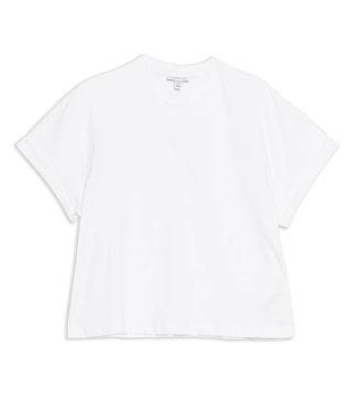 Topshop + Boxy Roll T-Shirt