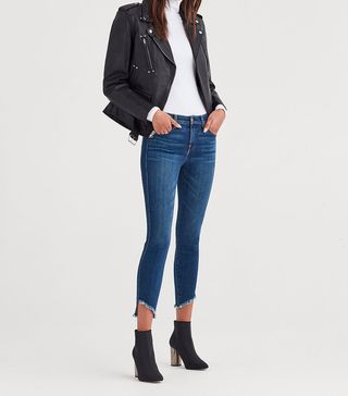 7 for All Mankind + Ankle Skinny Jeans