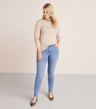 Violeta by Mango + Slim-Fit Susan jeans