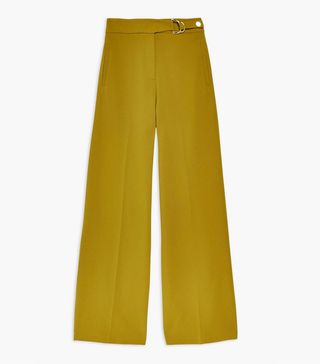 Topshop + D-Ring Wide-Leg Trousers
