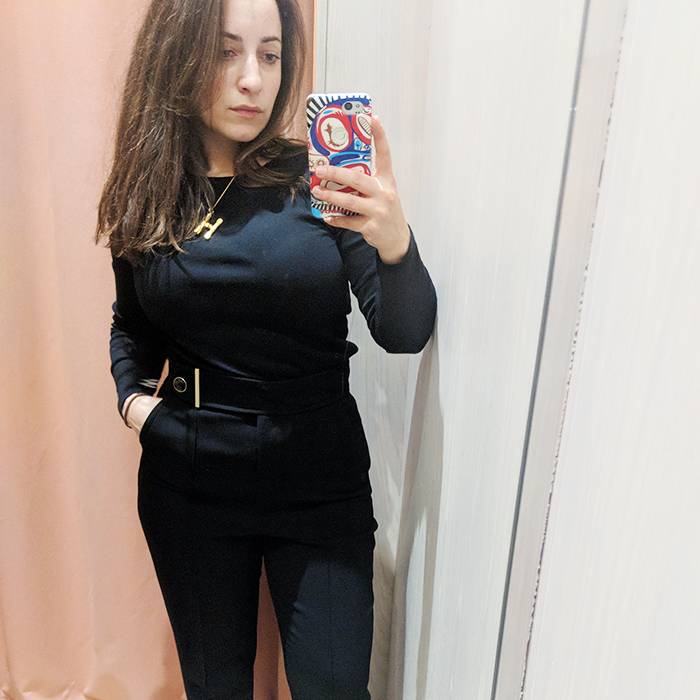 Curvy Girls Stylish Plus Size Leather Look Black Trousers UK 12 14 16 18 20