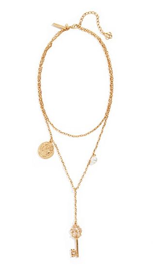 Oscar de la Renta + Charm Key Necklace