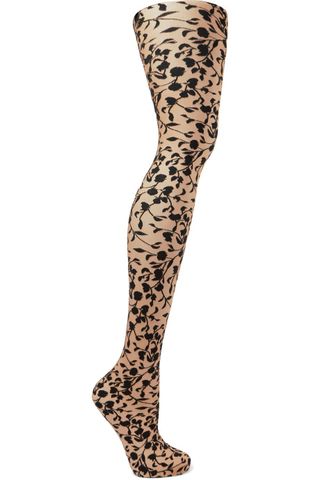 Wolford + Amelia Jacquard-knit 20 Denier Tights