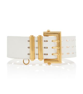 Versace + Wide Square Buckle Belt