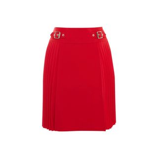 Karen Millen + Pleated Mini Skirt