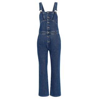 M.I.H Jeans + Tribe Cropped Denim Overalls