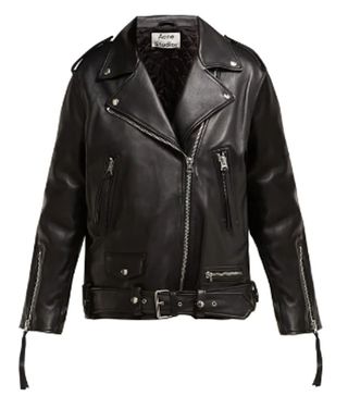 Acne Studios + Myrtle Leather Biker Jacket