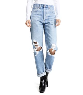 Agolde + '90s Fit Mid Rise Loose Fit Jeans